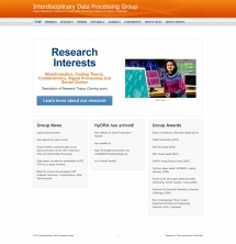 Interdisciplinary Data Processing Group screen shot