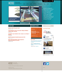 Health Care Engineering Systems Center screen shot